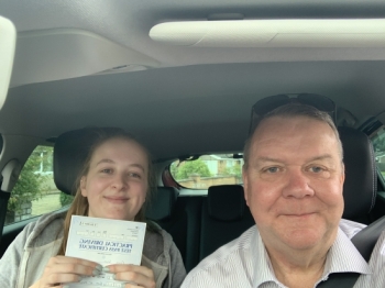 “Mike is a great instructor, he is very patient and friendly, would highly recommend him to anyone who wants to learn to drive, he helped me with the things I found difficult and taught me ways to improve on them and I passed first time.”